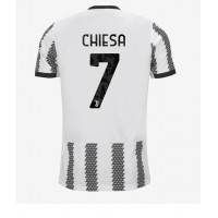 Fotbalové Dres Juventus Federico Chiesa #7 Domácí 2022-23 Krátký Rukáv